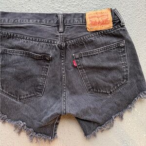 Levi's Women's Gray Denim Shorts